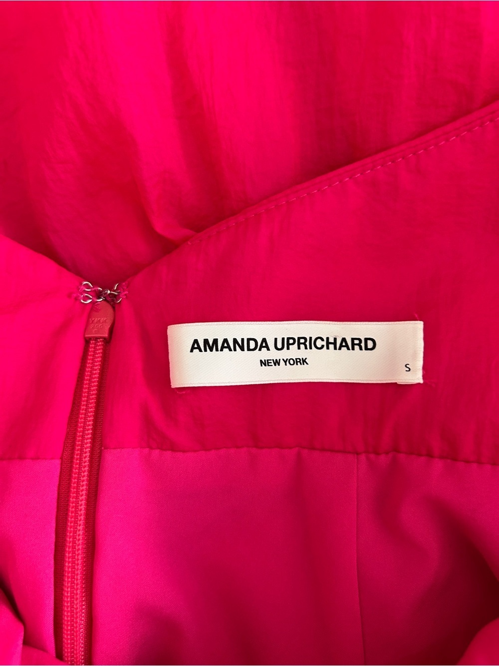 Amanda Uprichard Darby Cross Front Dress Halter Backless Revolve Pink Size Small - Picture 13 of 15